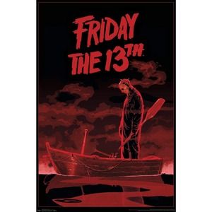 Friday The 13th - Boat Wall Poster